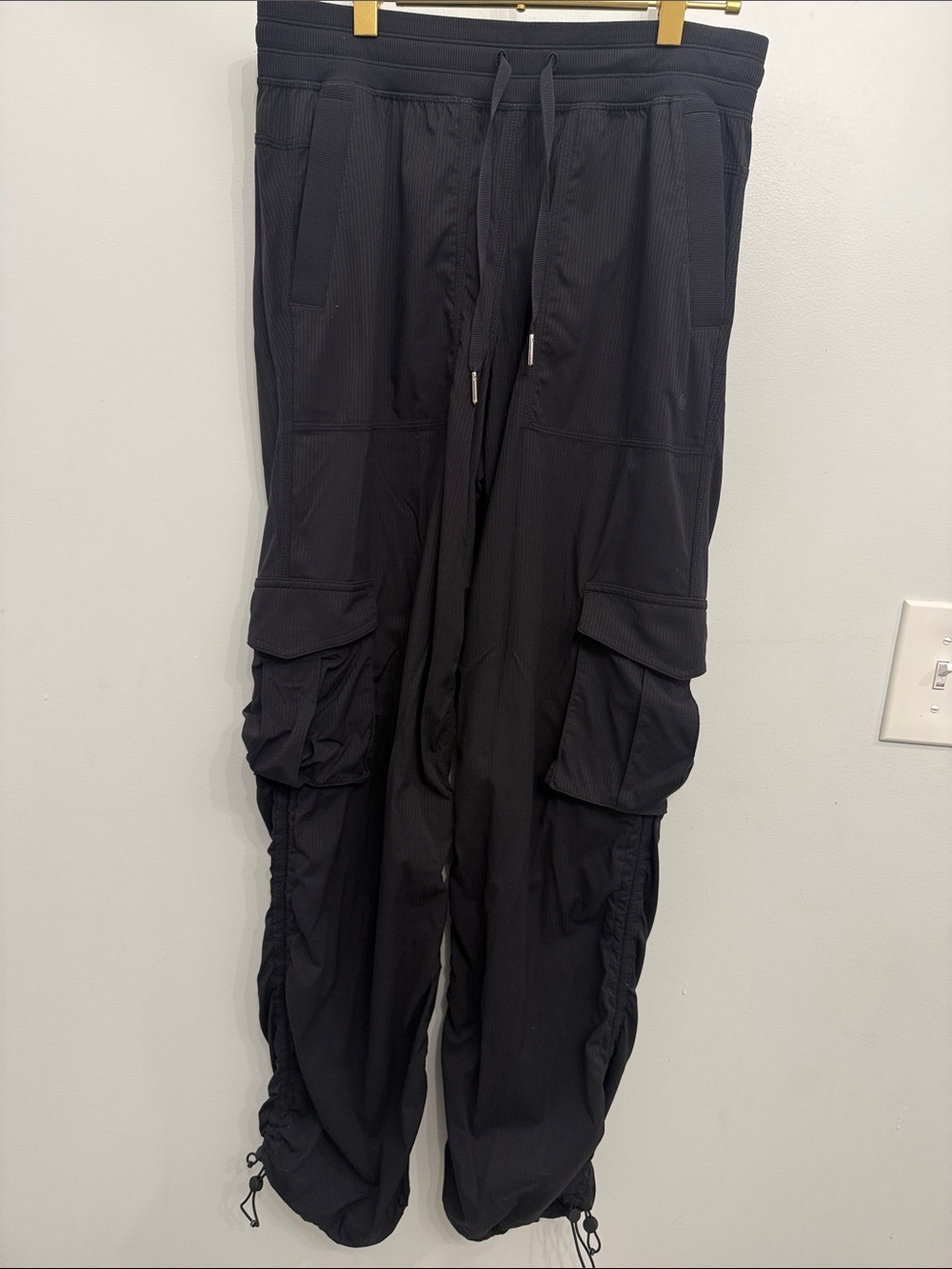 Black Dance Studio Mid-Rise Cargo Pants
